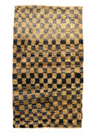 Soho Antiq-Efil Dama Desenli El Dokuma Yumuşak Tüylü Yün Halı 73x124 Cm-Halı-1-Milagron.com