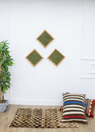 Soho Antiq-Efil Dama Desenli El Dokuma Yumuşak Tüylü Yün Halı 73x124 Cm-Halı-2-Milagron.com