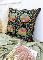 Soho Antiq-Efran Etnik Desenli El Yapımı Kırlent 50x50 Cm-Yastık-2-Milagron.com