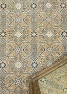 Soho Antiq-Eyvan Geometrik çiçek Desenli El Dokuma İran Halısı 294x390 Cm-Halı-3-Milagron.com