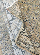 Soho Antiq-Eyvan Geometrik çiçek Desenli El Dokuma İran Halısı 294x390 Cm-Halı-6-Milagron.com