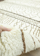 Soho Antiq-Fergana Moroccan Tarzı Yün Shaggy Halı 306x447 Cm-Halı-4-Milagron.com