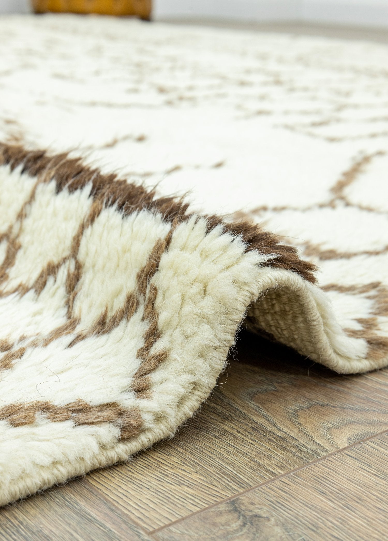 Soho Antiq-Fergana Moroccan Tarzı Yün Shaggy Halı 306x447 Cm-Halı-5-Milagron.com