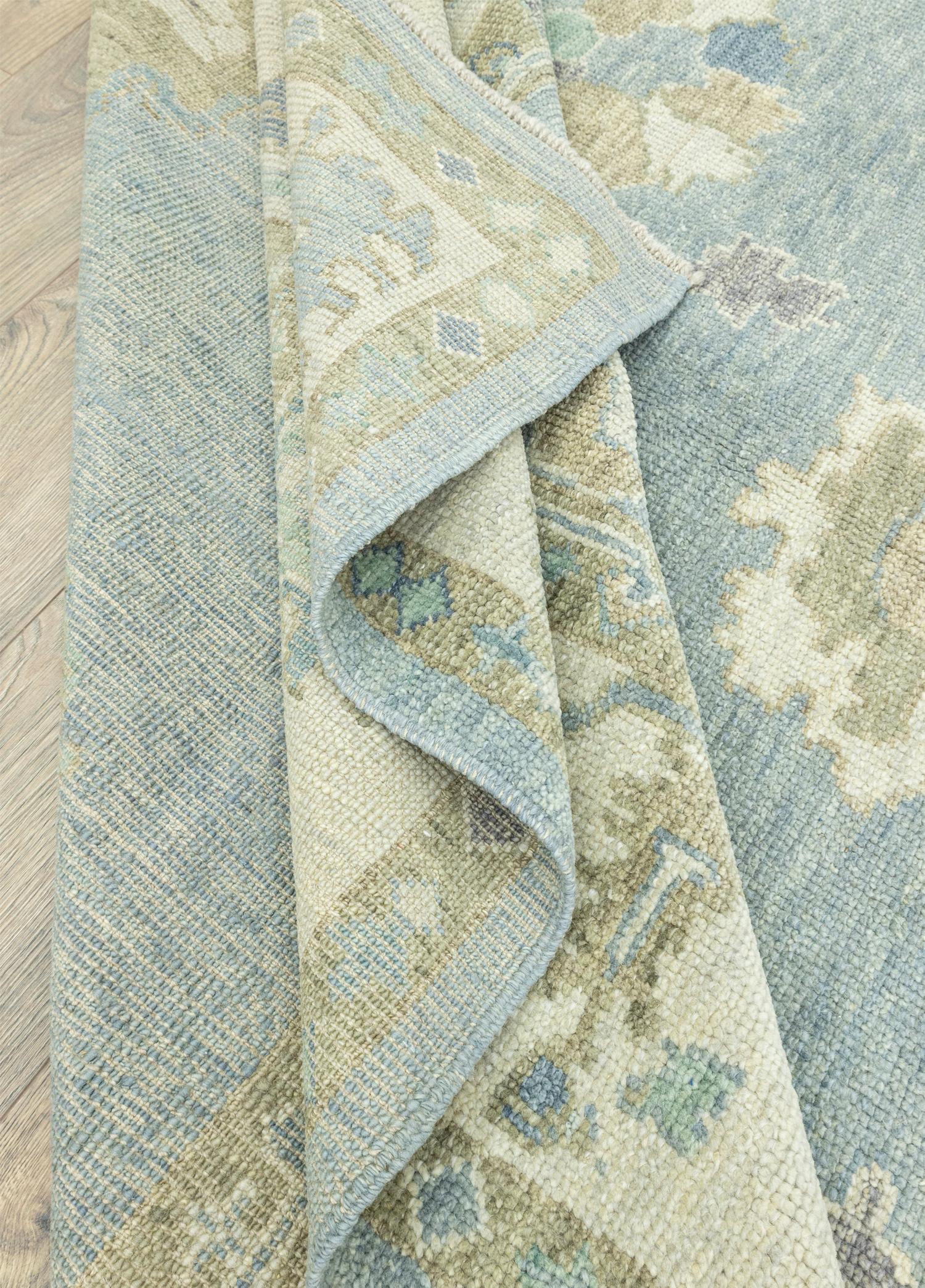 Soho Antiq-Fesal Yöresel Uşak Desenli Yün Halı 213x299 Cm-Halı-6-Milagron.com