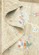 Soho Antiq-Geray El Dokuma İlkel Tasarımlı Yün Yolluk 93x257 Cm-Halı-6-Milagron.com