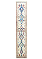 Soho Antiq-Girelli Geometrik Desenli El Dokuma Yün Yolluk 76x378 Cm-Halı-1-Milagron.com