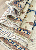 Soho Antiq-Girelli Geometrik Desenli El Dokuma Yün Yolluk 76x378 Cm-Halı-6-Milagron.com