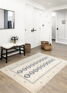 Soho Antiq-Gulivand İlkel Figürlü El Dokuma Yün Halı 147x208 Cm-Halı-2-Milagron.com