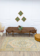 Soho Antiq-Güzler Yöresel Anadolu Desenli El Dokuma Yün Halı 124x228 Cm-Halı-2-Milagron.com