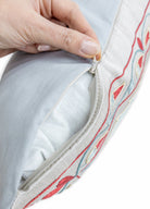 Soho Antiq-Haver Dekoratif İpek Suzani Kırlent 50x50 Cm-Yastık-7-Milagron.com