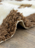 Soho Antiq-İfran Rustik Desenli El Dokuma Shaggy Halı 85x203 Cm-Halı-5-Milagron.com