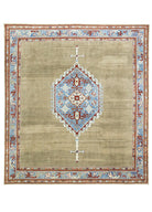 Soho Antiq-İnay Madalyon Desenli Uşak Halısı 407x450 Cm-Halı-1-Milagron.com