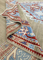 Soho Antiq-İnay Madalyon Desenli Uşak Halısı 407x450 Cm-Halı-5-Milagron.com