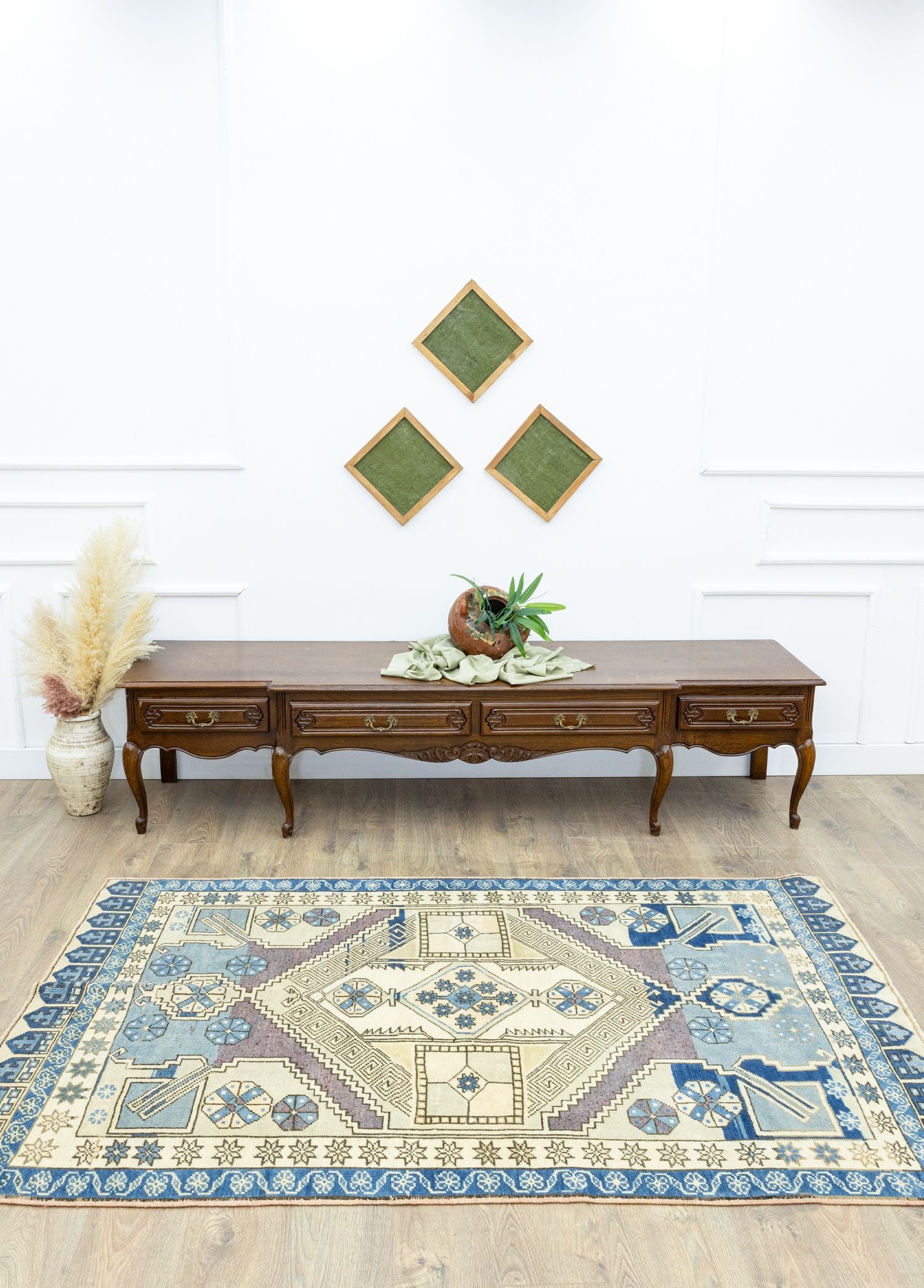 Soho Antiq-İynem Geometrik Desenli Salur Halısı 137x216 Cm-Halı-2-Milagron.com