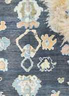 Soho Antiq-Jean Uşak Desenli El Dokuma Büyük Yün Halı 376x456 Cm-Halı-3-Milagron.com