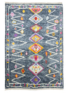 Soho Antiq-Kacem Moroccan Tarzı El Dokuma Shaggy Halı 200x290 Cm-Halı-1-Milagron.com