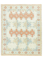 Soho Antiq-Karlık Geometrik Tasarımlı El Dokuma Halı 191x234 Cm-Halı-1-Milagron.com