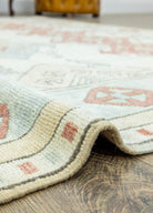 Soho Antiq-Karlık Geometrik Tasarımlı El Dokuma Halı 191x234 Cm-Halı-5-Milagron.com