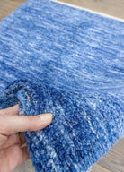 Soho Antiq-Kaunos El Dokuma Mavi Kendir Halı 104x114 Cm-Halı-4-Milagron.com