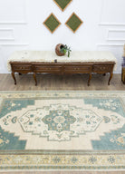 Soho Antiq-Kise Taşpınar Desenli El Dokuma Yün Halı 171x315 Cm-Halı-2-Milagron.com