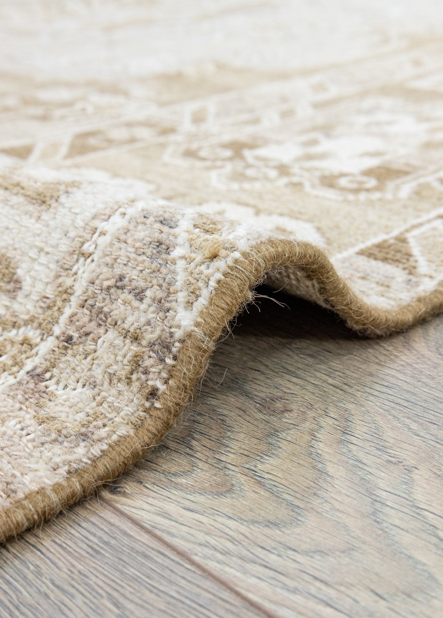 Soho Antiq-Kunter Abrajlı El Dokuması Yün Kars Halısı 216x290 Cm-Halı-5-Milagron.com