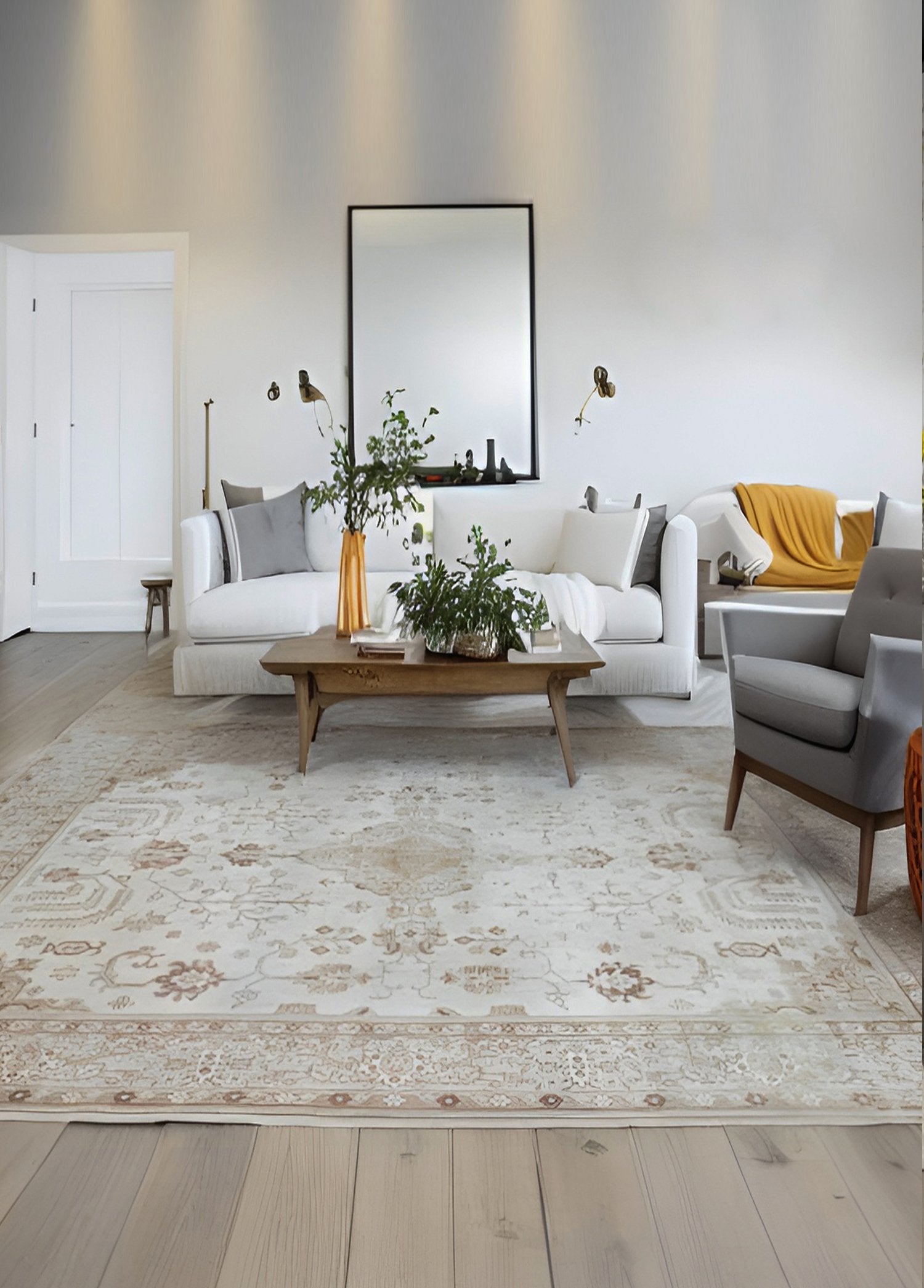 Soho Antiq-Kyadar Oriental Desenli El Dokuma İran Halısı 360x446 Cm-Halı-2-Milagron.com