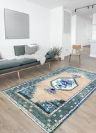 Soho Antiq-Laila Rustik Desenli El Dokuma Yün Halı 140x261 Cm-Halı-2-Milagron.com