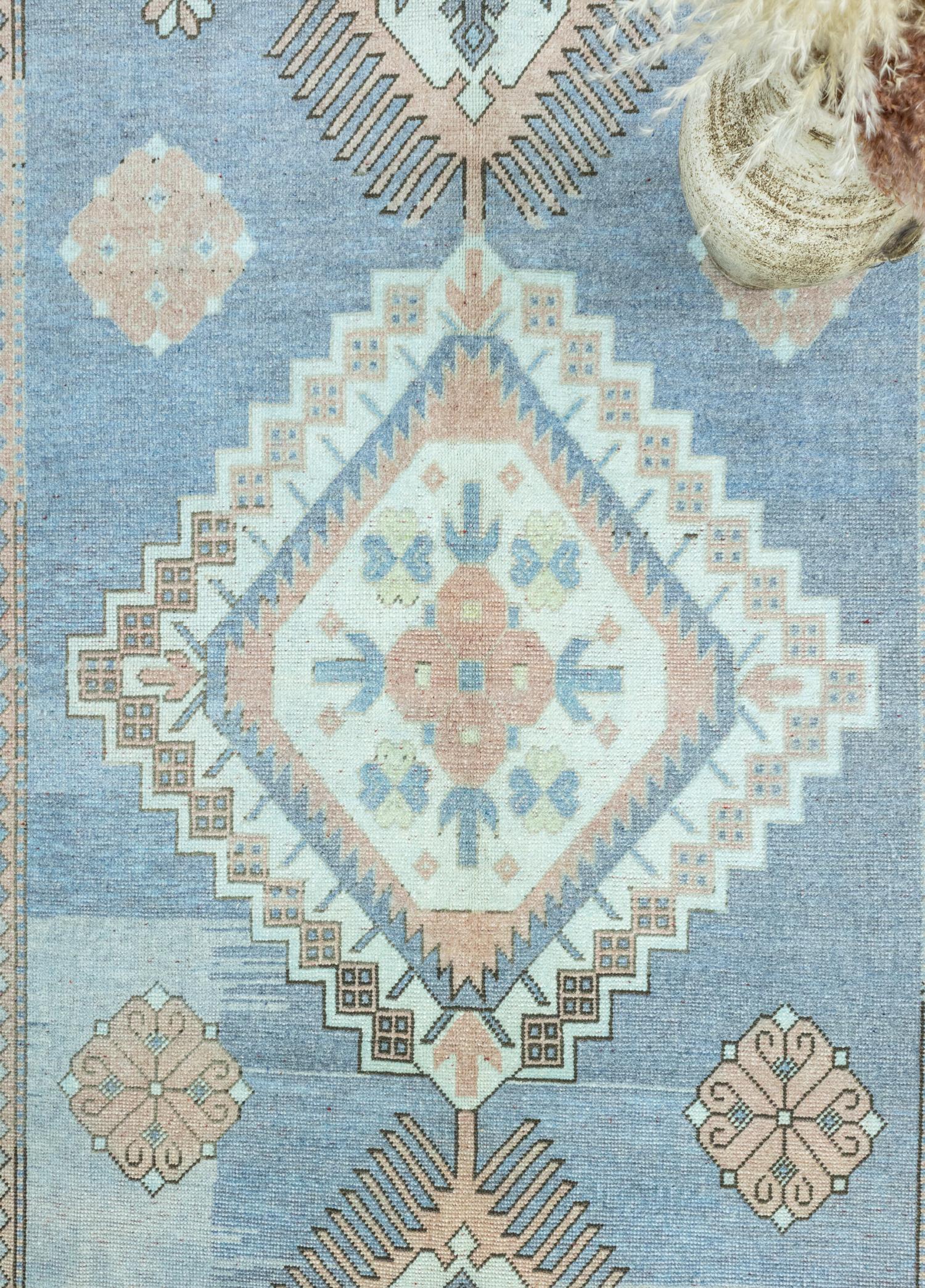 Soho Antiq-Larache Geometrik Tasarımlı Yün Halı 171x295 Cm-Halı-3-Milagron.com