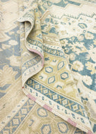 Soho Antiq-Larende Geometrik Madalyon Desenli El Dokuma Halı 190x337 Cm-Halı-6-Milagron.com