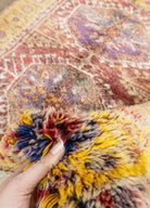 Soho Antiq-Lempo Etnik Desenli Renkli Tülü Halı 136x166 Cm-Halı-4-Milagron.com