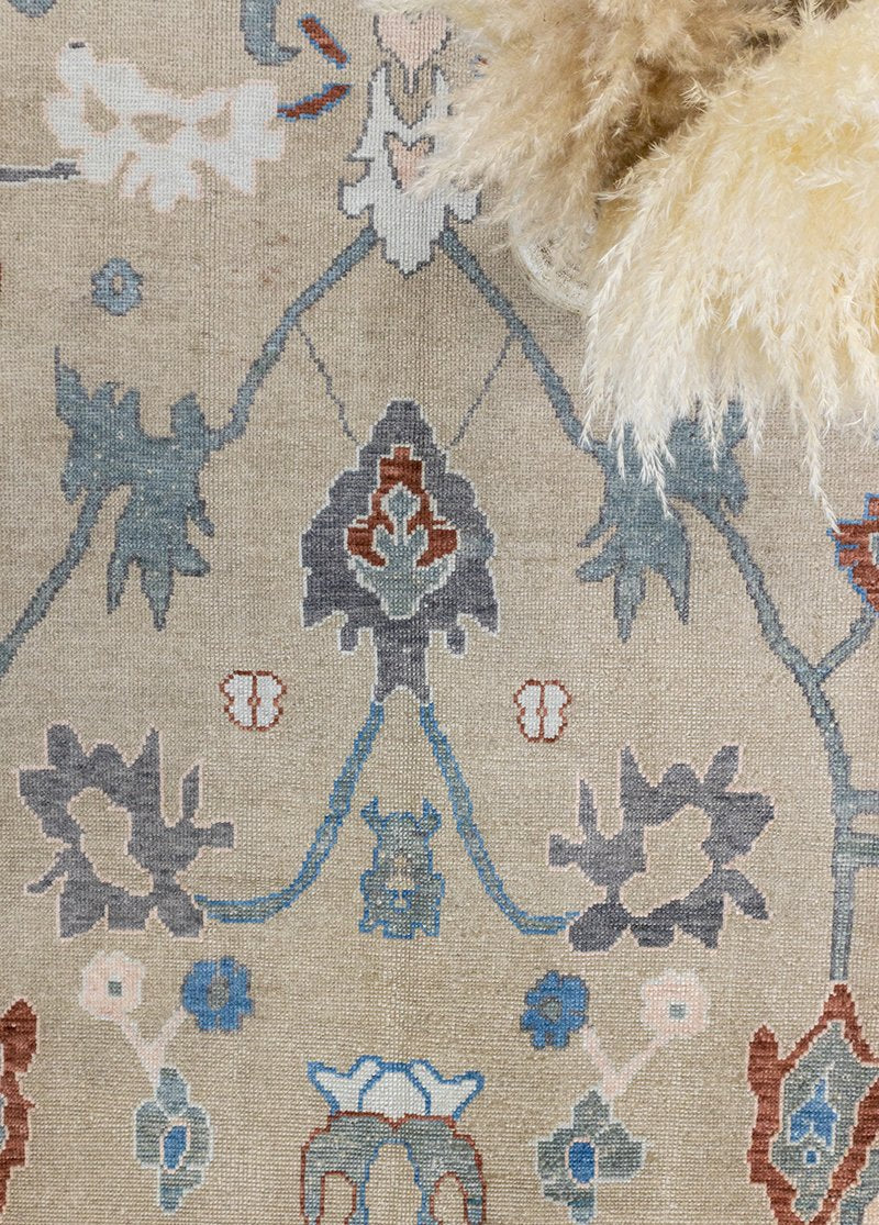 Soho Antiq-Lova Modern Uşak El Dokuma Yün Halı 280x415 Cm-Halı-4-Milagron.com