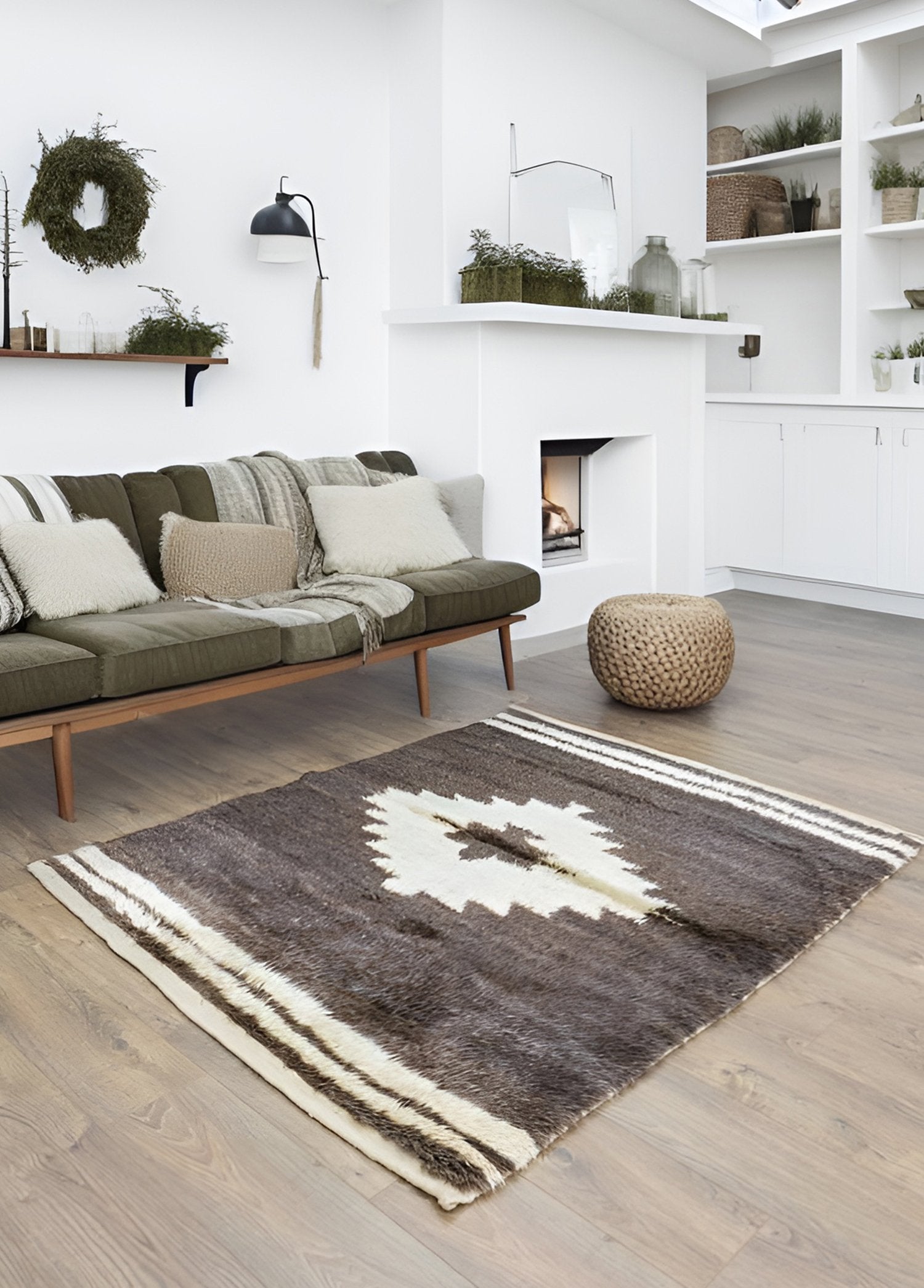 Soho Antiq-Lyse Rustik Desenli El Dokuma Tülü Halı 136x180 Cm-Halı-2-Milagron.com