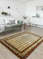 Soho Antiq-Maher Rustik Desenli El Dokuması Yün Halı 140x207 Cm-Halı-2-Milagron.com