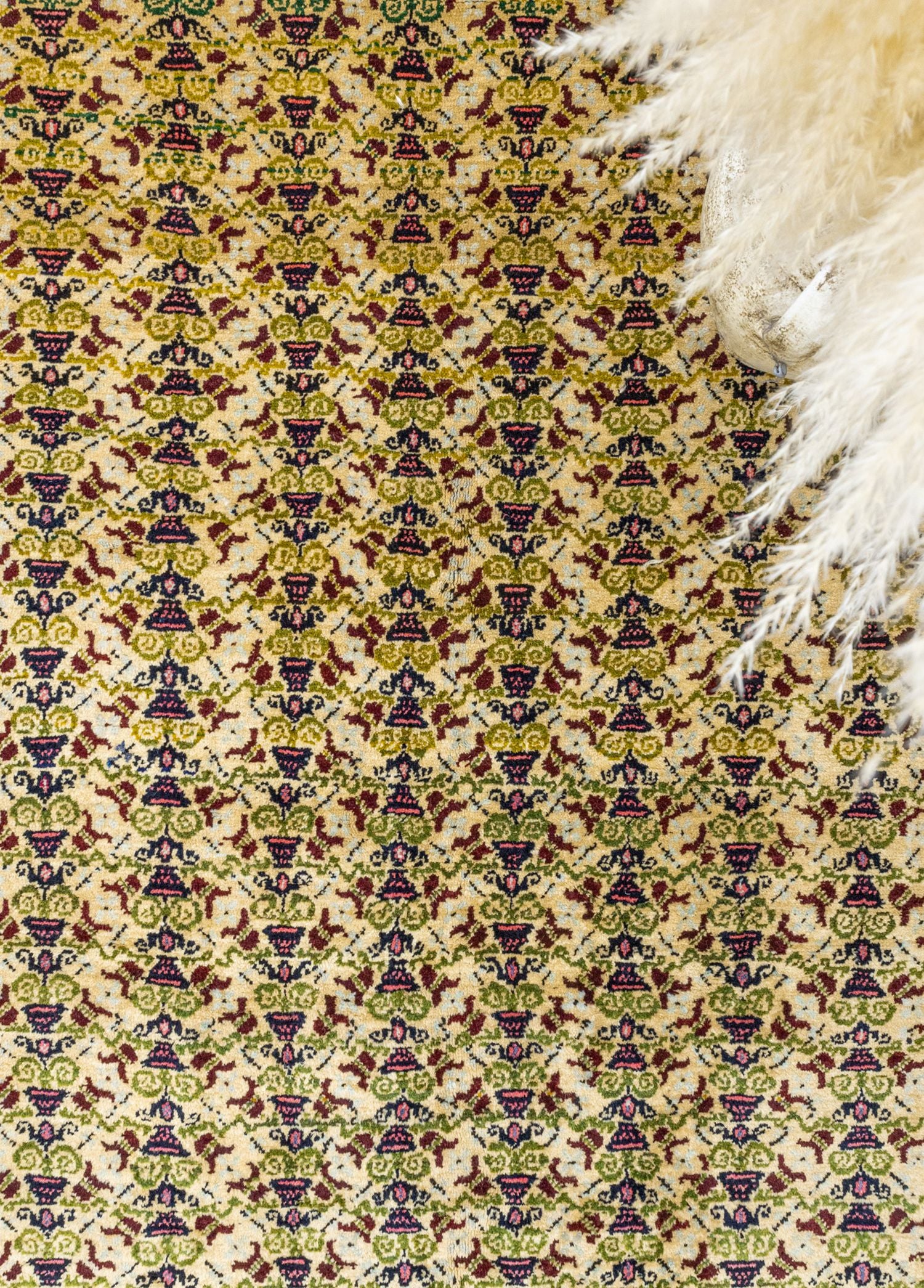 Soho Antiq-Maher Rustik Desenli El Dokuması Yün Halı 140x207 Cm-Halı-3-Milagron.com