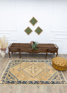 Soho Antiq-Marivan El Dokuma Geometrik Desenli İran Halısı 140x205 Cm-Halı-2-Milagron.com