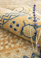 Soho Antiq-Marivan El Dokuma Geometrik Desenli İran Halısı 140x205 Cm-Halı-4-Milagron.com