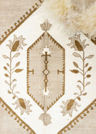 Soho Antiq-Mella Rustik Desenli El Dokuma Yün Halı 338x441 Cm-Halı-3-Milagron.com