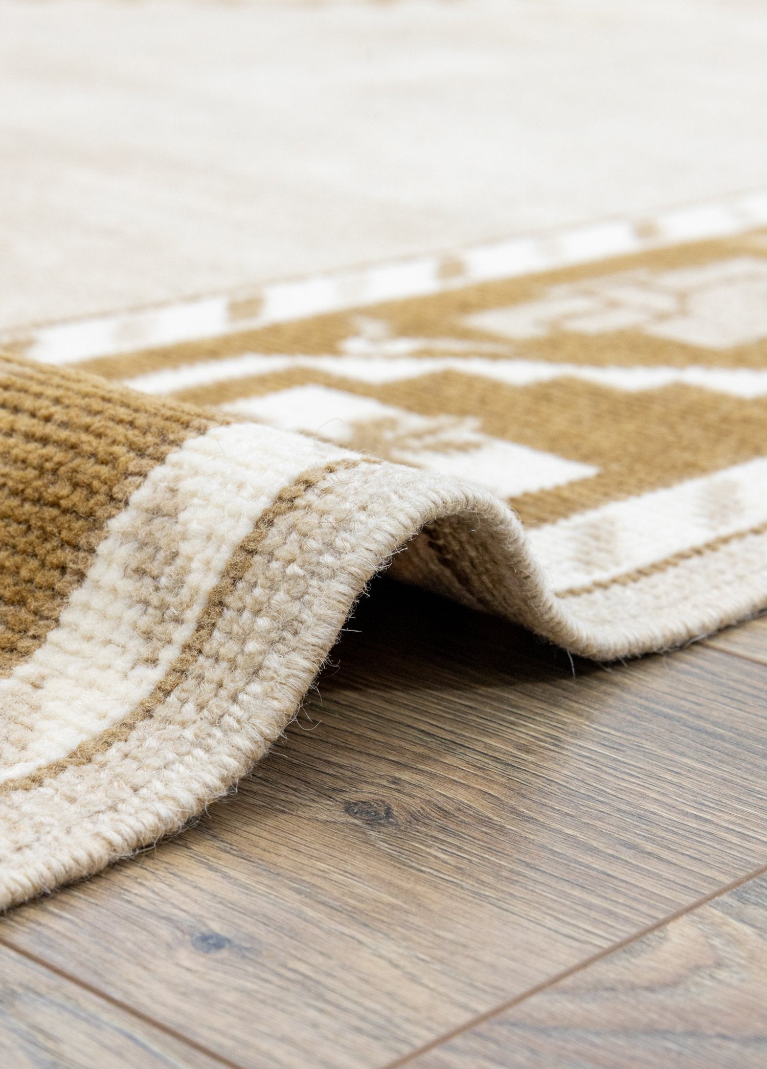 Soho Antiq-Mella Rustik Desenli El Dokuma Yün Halı 338x441 Cm-Halı-5-Milagron.com