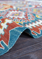 Soho Antiq-Mimoza Etnik Desenli El Dokuma Yün Kavak Kilim 111x125 Cm-Halı-5-Milagron.com