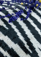 Soho Antiq-Miri Zebra Desenli El Yapımı İkat Kırlent 50x50 Cm-Yastık-3-Milagron.com