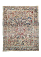 Soho Antiq-Miyane Orientel Desenli Renkli El Dokuma İran Halısı 366x446 Cm-Halı-1-Milagron.com