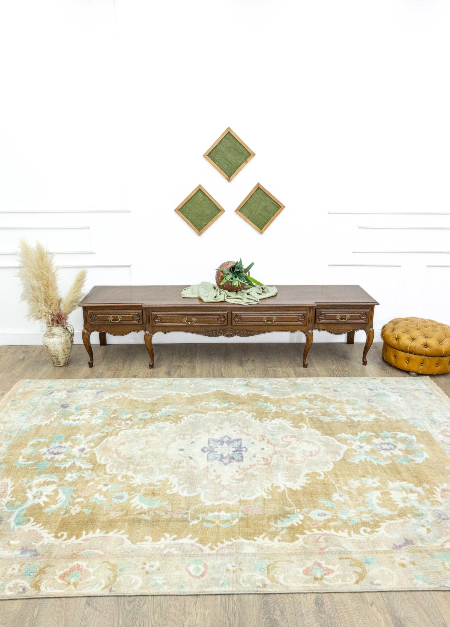 Soho Antiq-Nergis Geleneksel çiçekli Yün Halı 186x307 Cm-Halı-2-Milagron.com