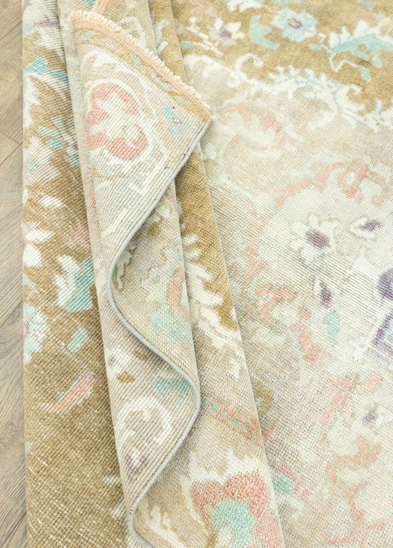 Soho Antiq-Nergis Geleneksel çiçekli Yün Halı 186x307 Cm-Halı-6-Milagron.com