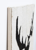 Soho Antiq-Nigora Geyik Figürlü El Dokuma Halı Tablosu 90x90 Cm-Halı-5-Milagron.com