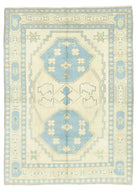 Soho Antiq-Nil Rustik Desenli El Dokuma Yün Halı 169x231 Cm-Halı-1-Milagron.com