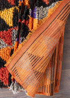 Soho Antiq-Olivia Geometrik Desenli El Dokuma Yün Halı 127x253 Cm-Halı-6-Milagron.com