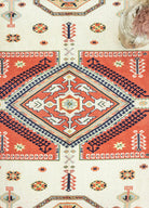 Soho Antiq-Orchis El Dokuma Geometrik Tasarımlı Yün Halı 221x288 Cm-Halı-3-Milagron.com