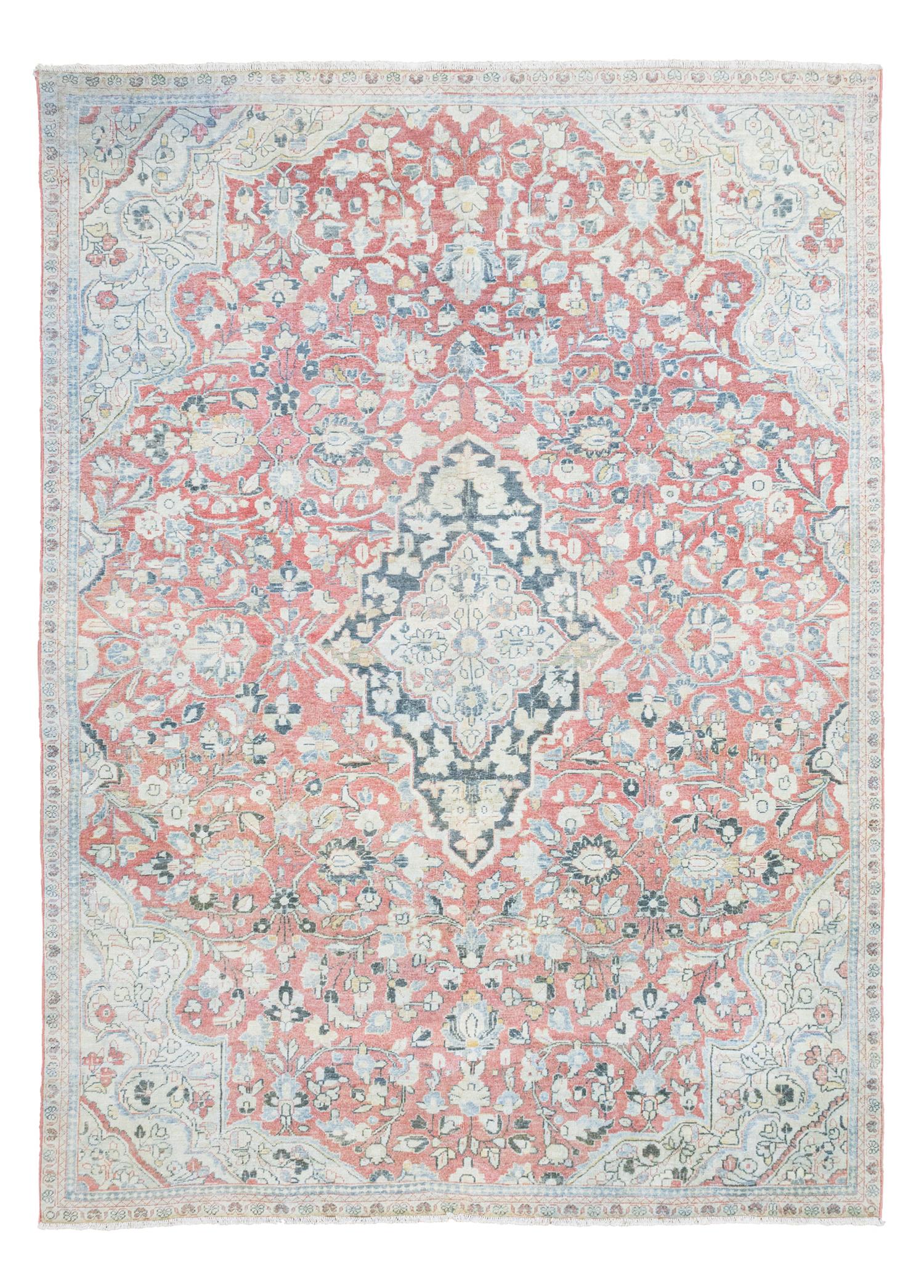 Soho Antiq-Ostan Oriental Desenli Kırmızı İran Halısı 238x334 Cm-Halı-1-Milagron.com