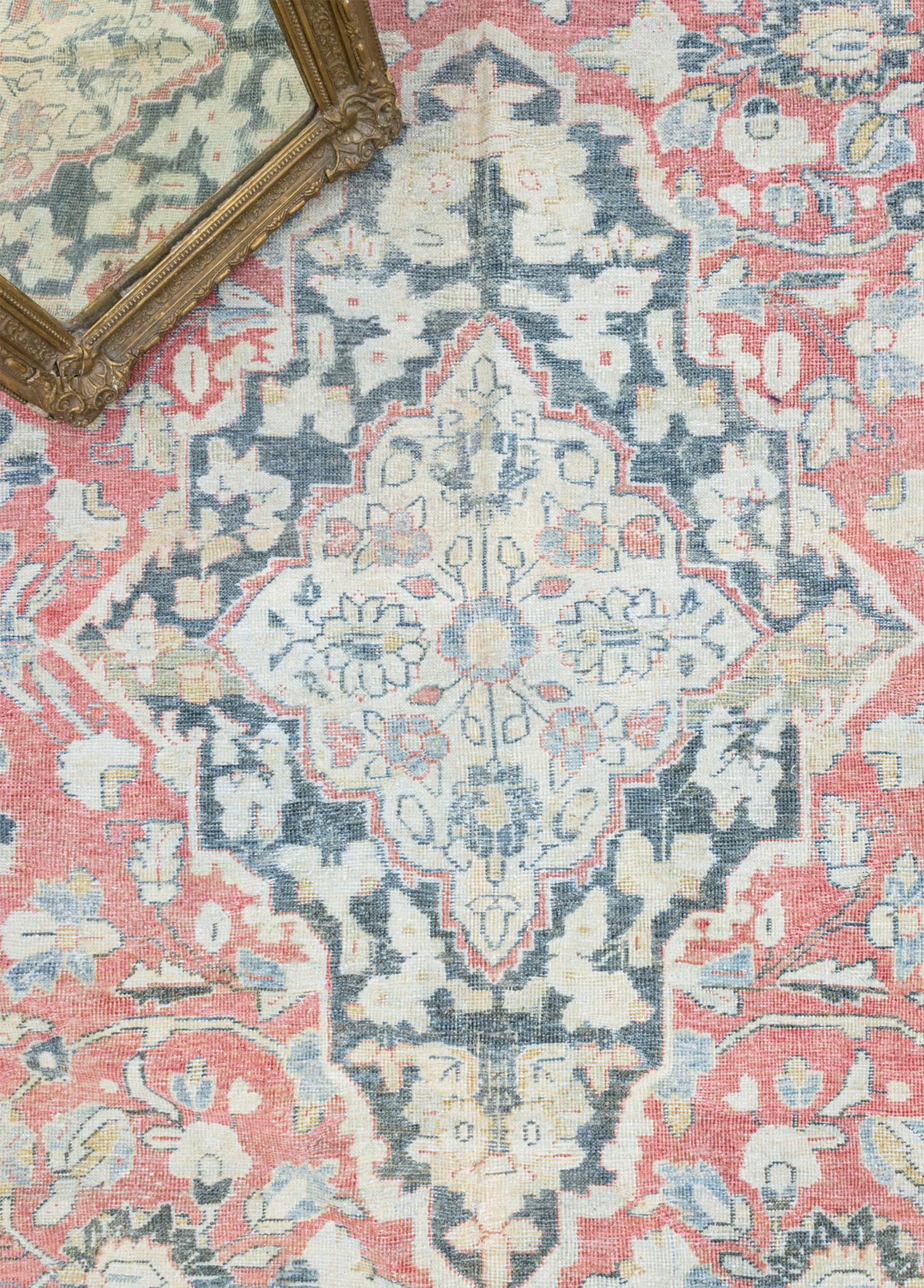 Soho Antiq-Ostan Oriental Desenli Kırmızı İran Halısı 238x334 Cm-Halı-3-Milagron.com