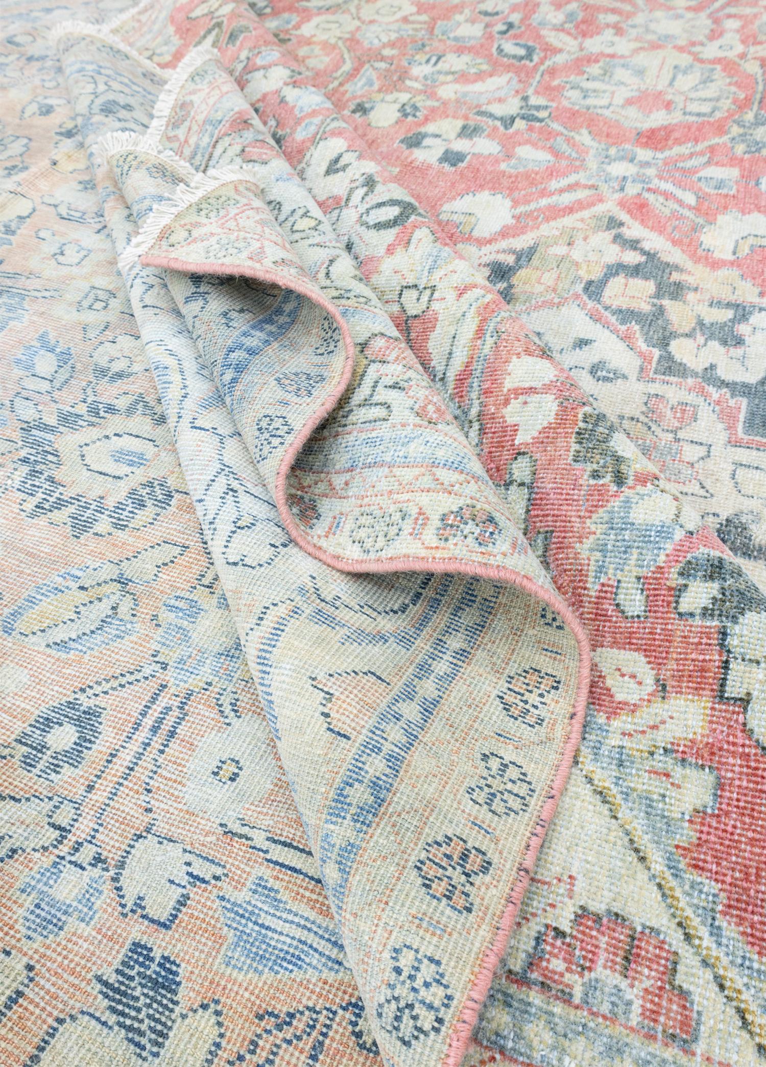 Soho Antiq-Ostan Oriental Desenli Kırmızı İran Halısı 238x334 Cm-Halı-6-Milagron.com